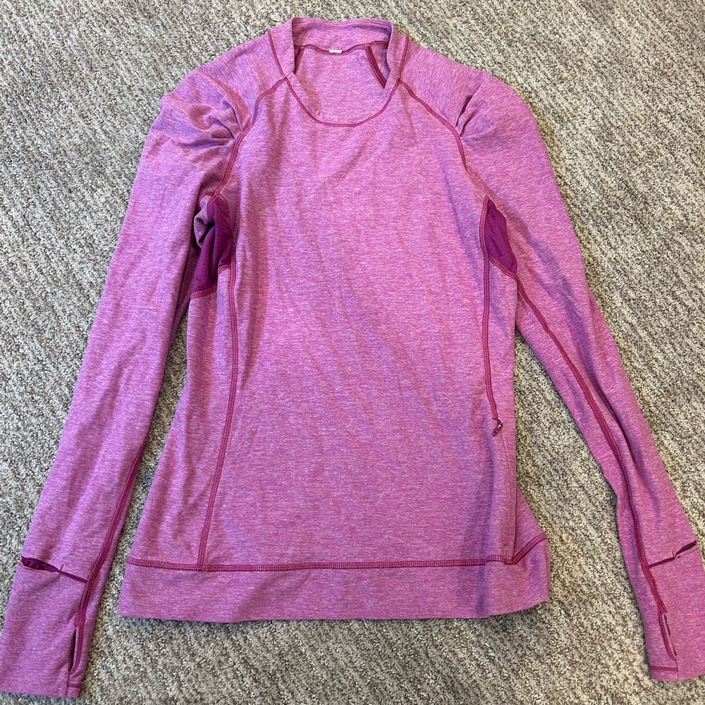 Lululemon long sleeve heavy training top